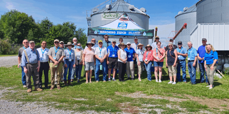 Ohio Conservation Leaders Gather At Baltes Farm For Tour