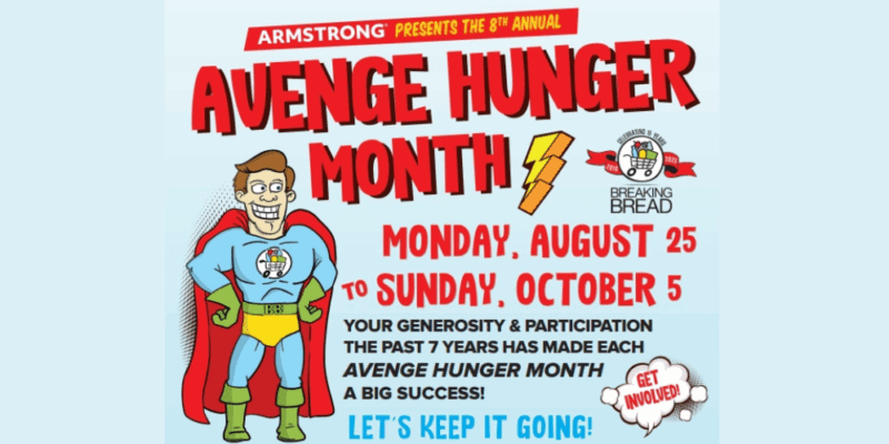 There’s Still Time To Donate For Avenge Hunger Month